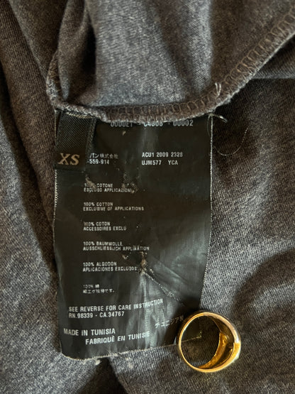 PRADA RUNWAY AW2009 EMBELLISHED T SHIRT