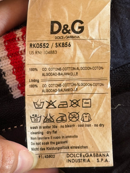 DOLCE GABANNA YACHT RACING TEAM ZIP UP HOODIE