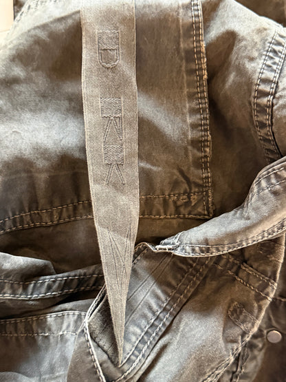RICK OWENS DRKSHDW FW2007 MOLESKIN ASH WASH DETROITS
