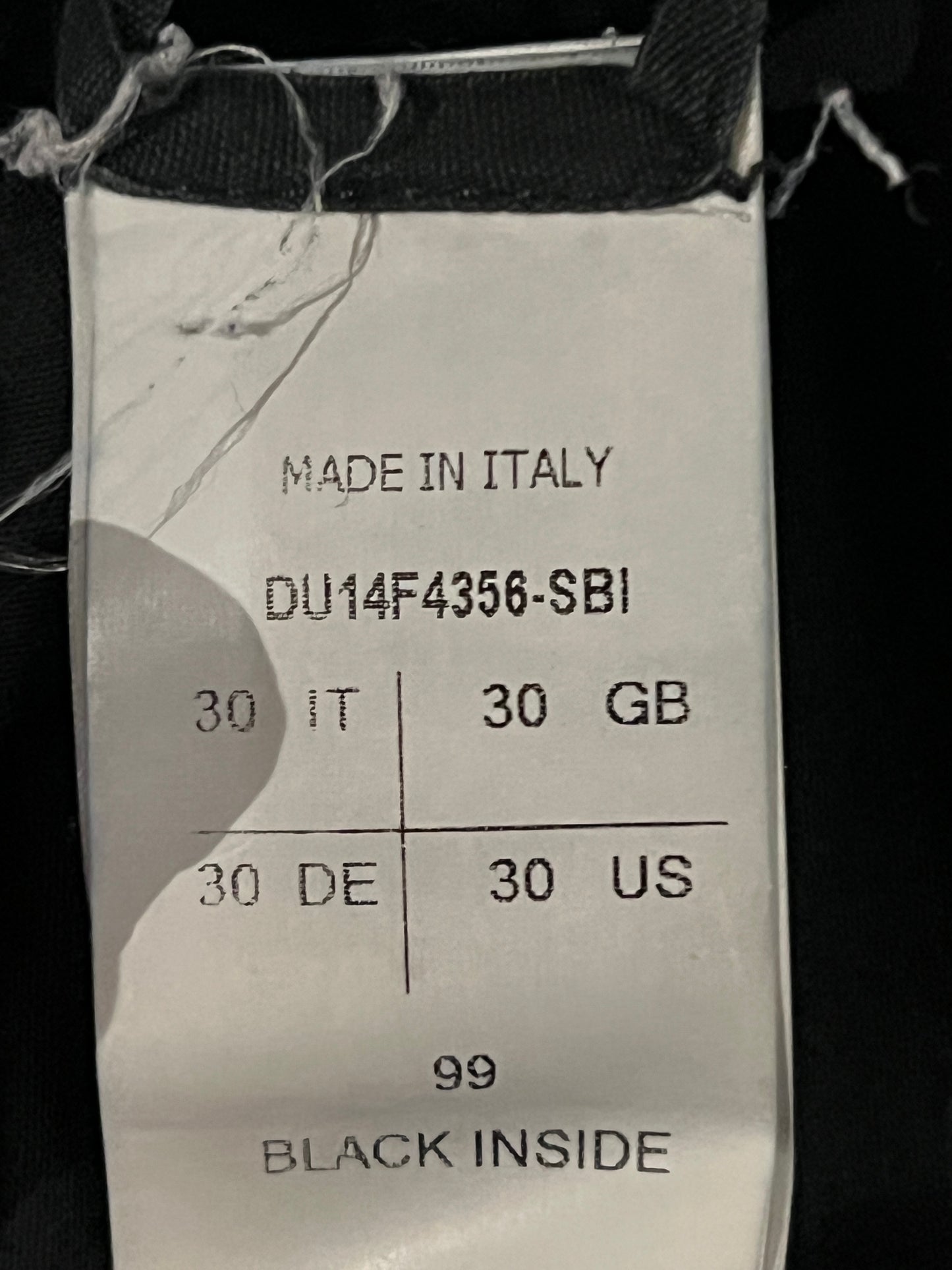 RICK OWENS DRKSHDW FW2014 "MOODY" MEMPHIS DENIM