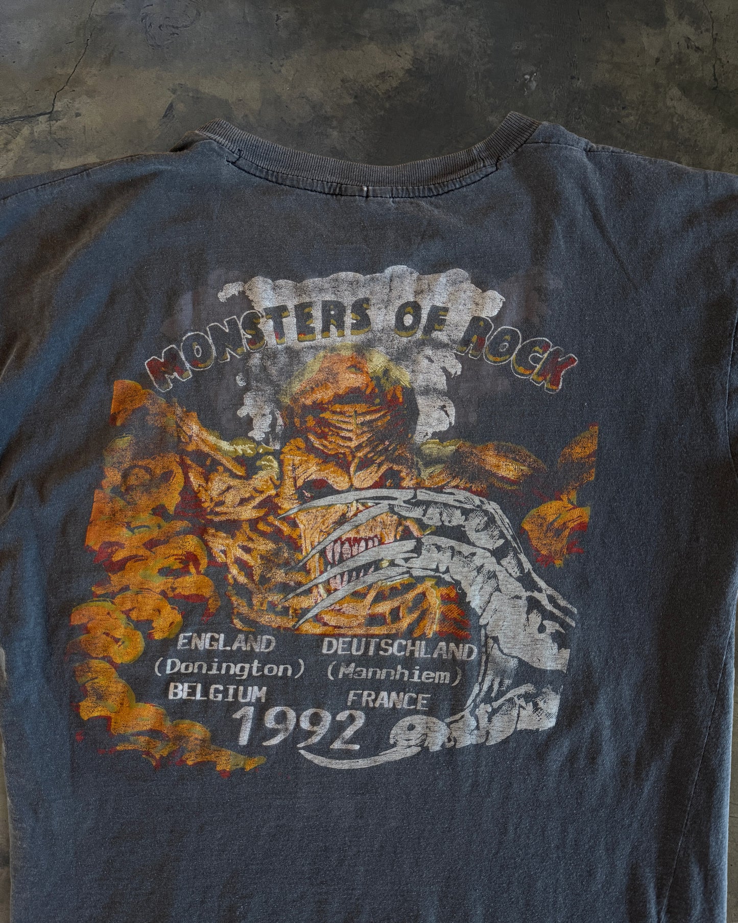 1992 MOF IRON MAIDEN EUROPE TOUR