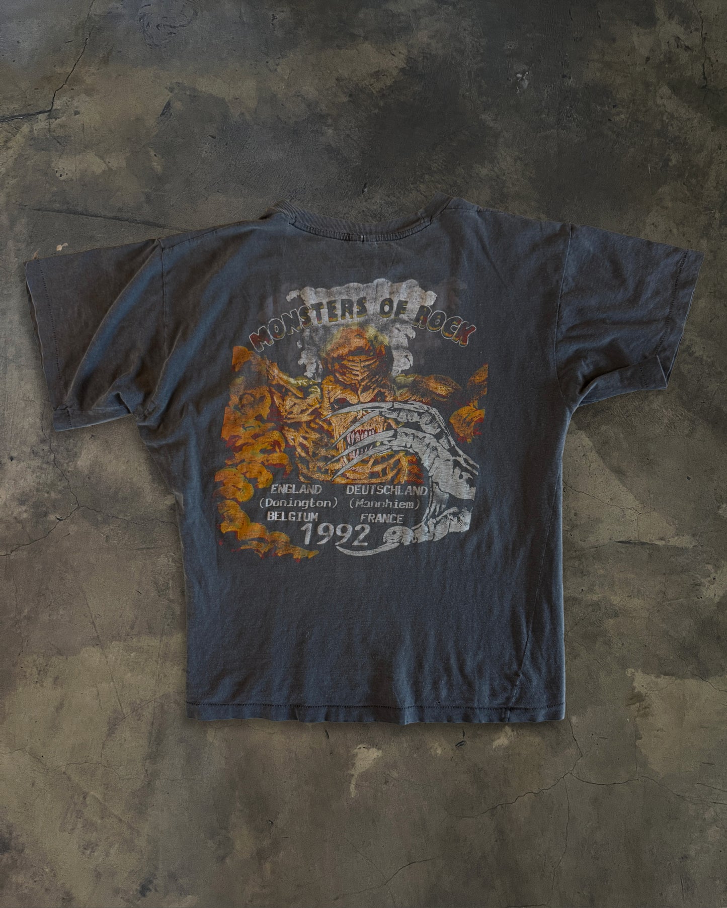 1992 MOF IRON MAIDEN EUROPE TOUR