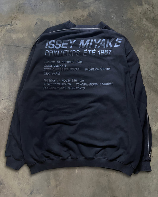 ISSEY MIYAKE SS1987 BACKZIP SWEATER