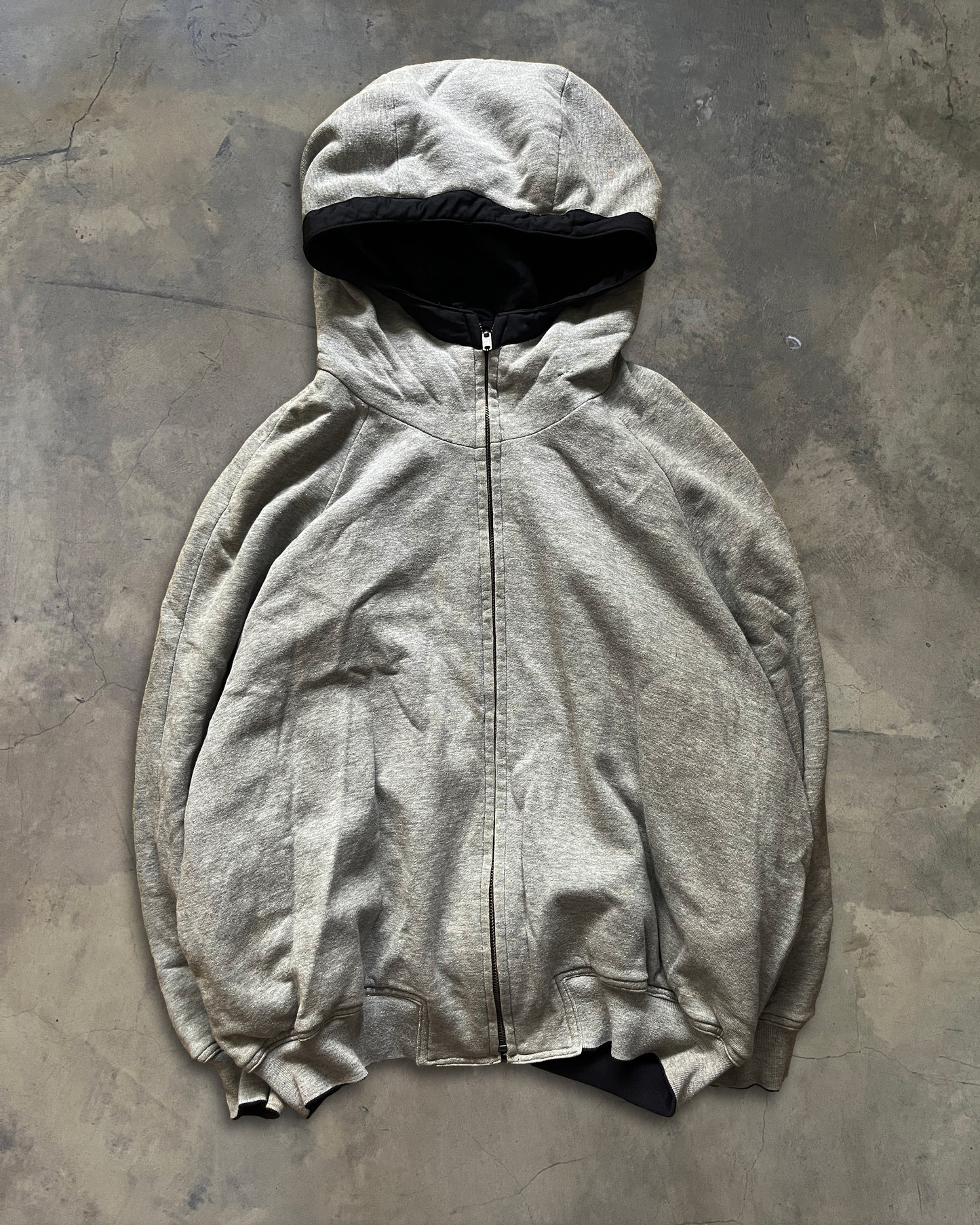 80'S ISSEY MIYAKE SPORT REVERSIBLE HOODED BOMBER