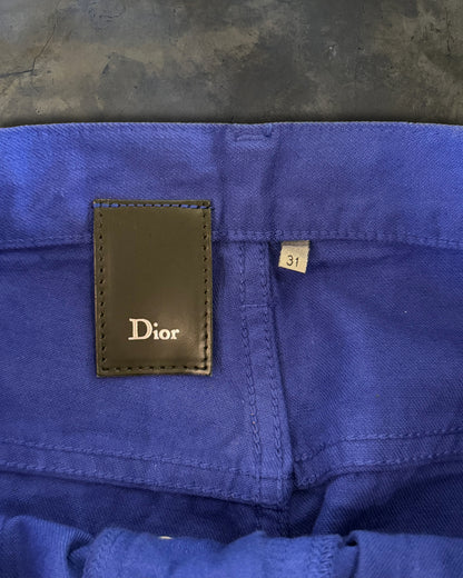 DIOR HOMME SS2009 GOLD WAXED JEANS