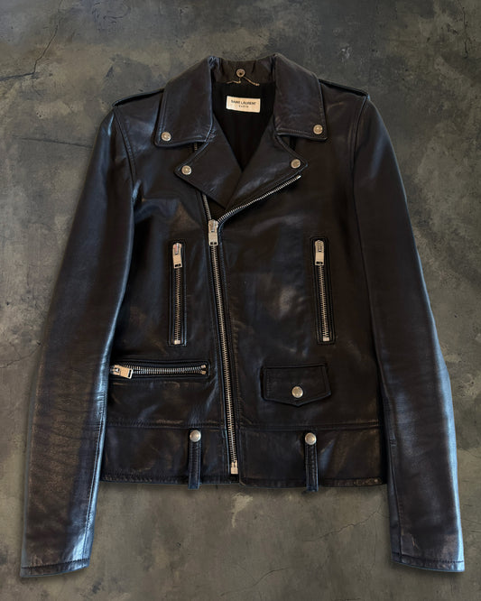 SAINT LAURENT AW2013 L01 LEATHER JACKET