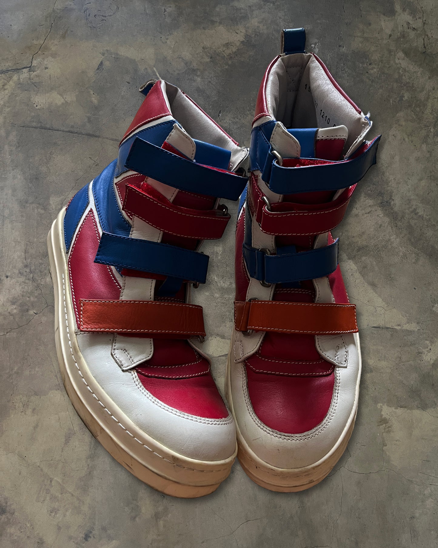 JEAN CHARLES DE CASTELBAJAC JCDC HIGHTOP BASKET SNEAKERS