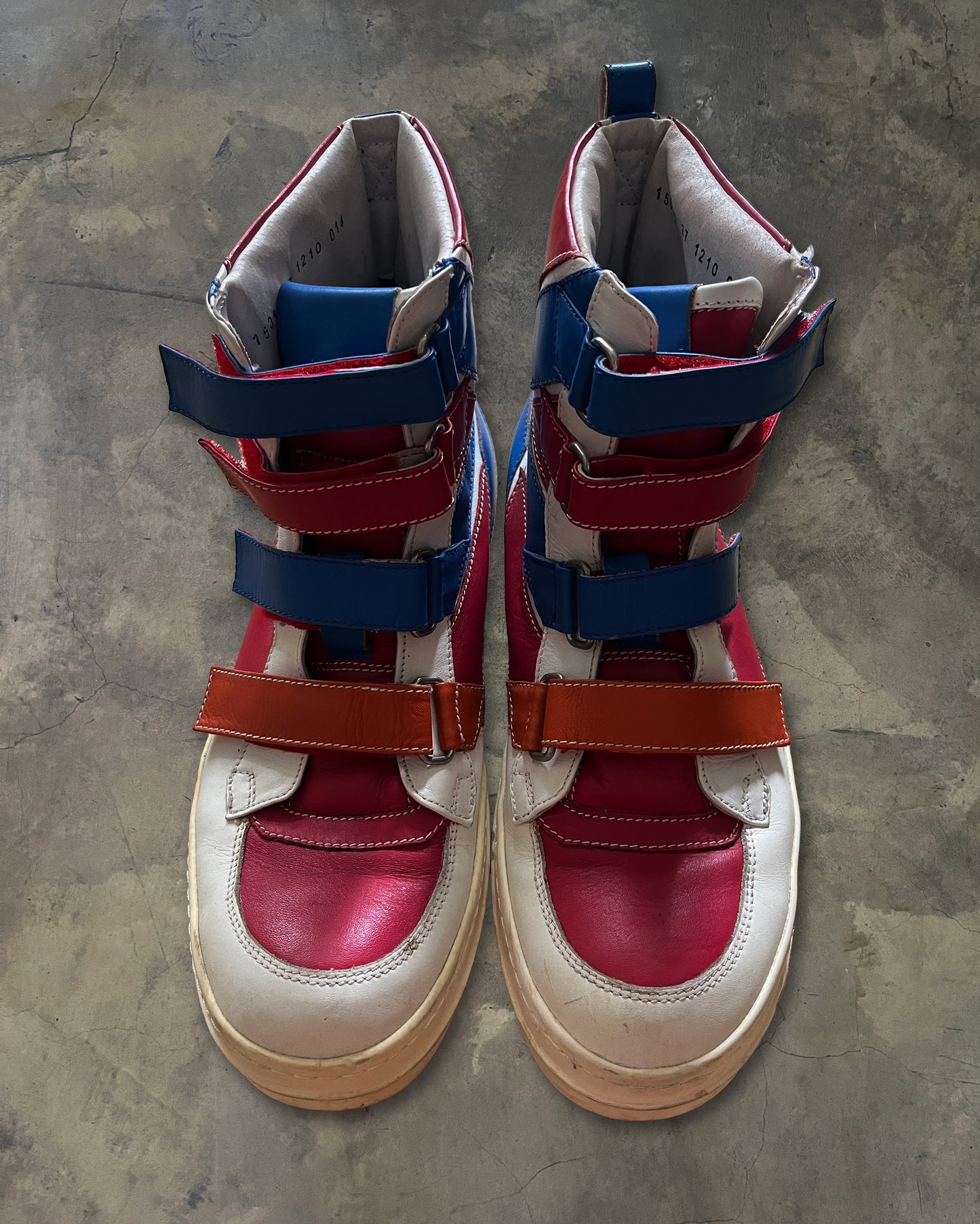 JEAN CHARLES DE CASTELBAJAC JCDC HIGHTOP BASKET SNEAKERS