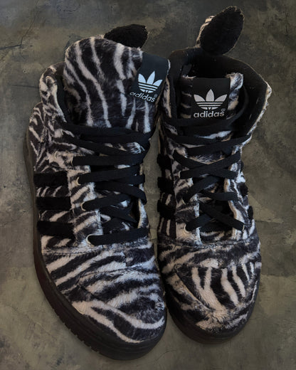 JEREMY SCOTT X ADIDAS ZEBRA SNEAKER
