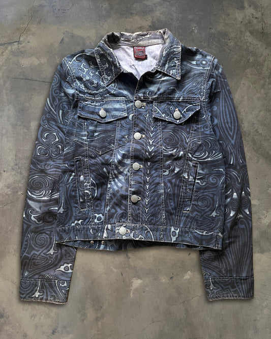 JEAN PAUL GAULTIER AW1994 PAISLEY TRUCKER JACKET