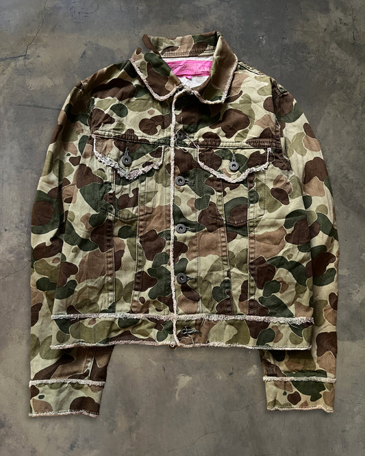 JUNYA WATANABE AD2003 CAMO TRUCKER JACKET