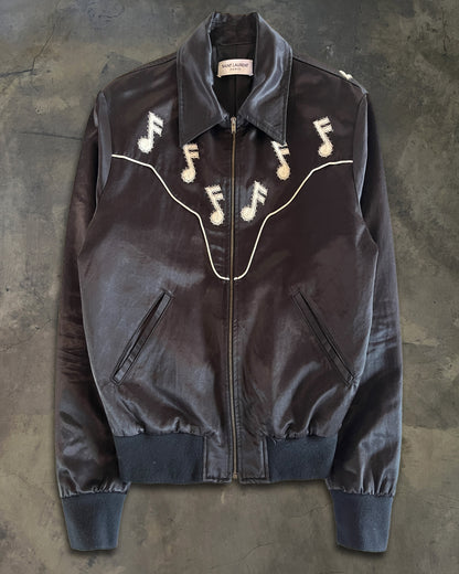 SAINT LAURENT FW2016 MUSIC NOTE JACKET