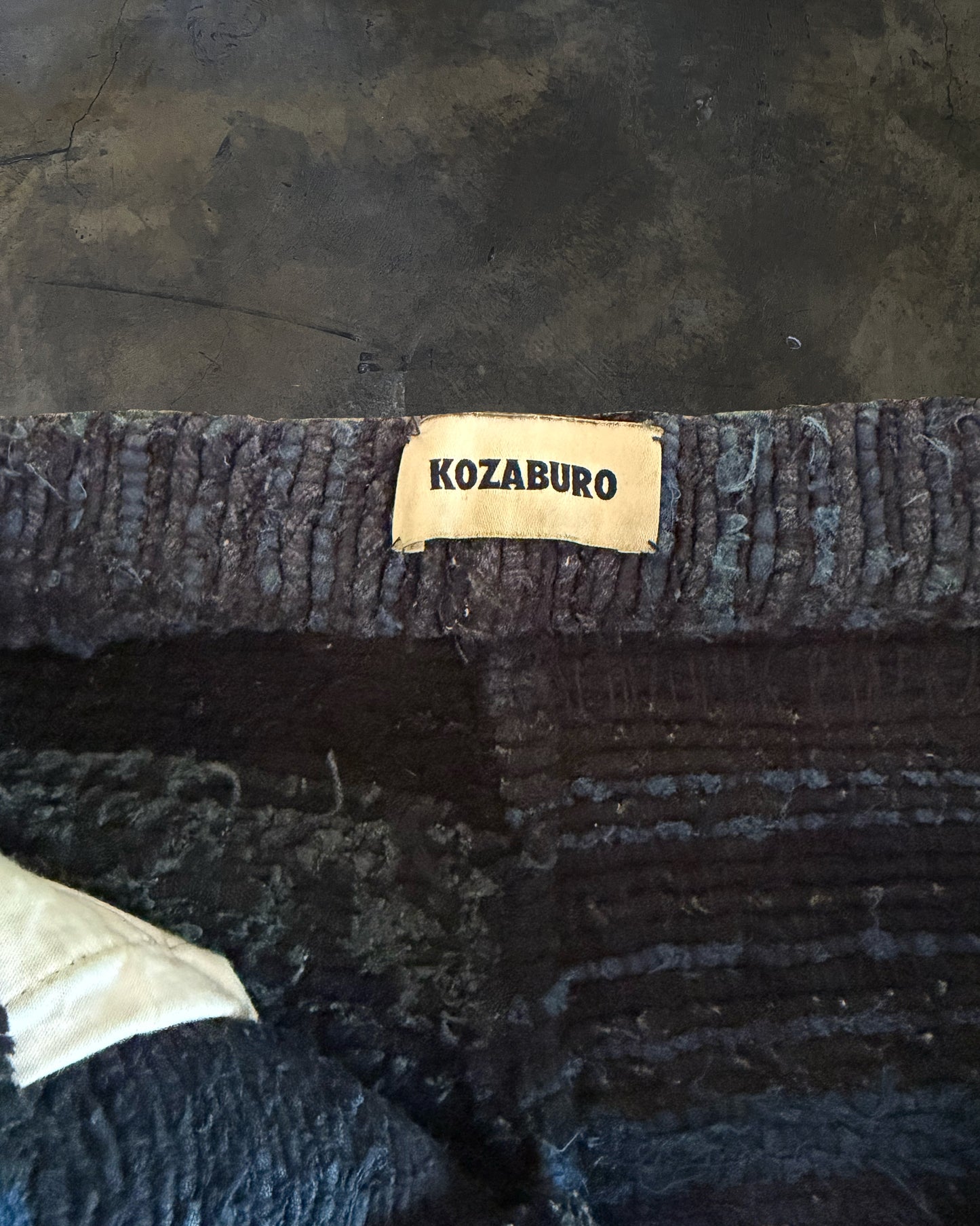 KOZABURO SAKIORI 3D BORO DENIM
