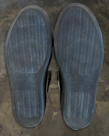KRISVANASSCHE BLACK HIGH TOP SNEAKERS