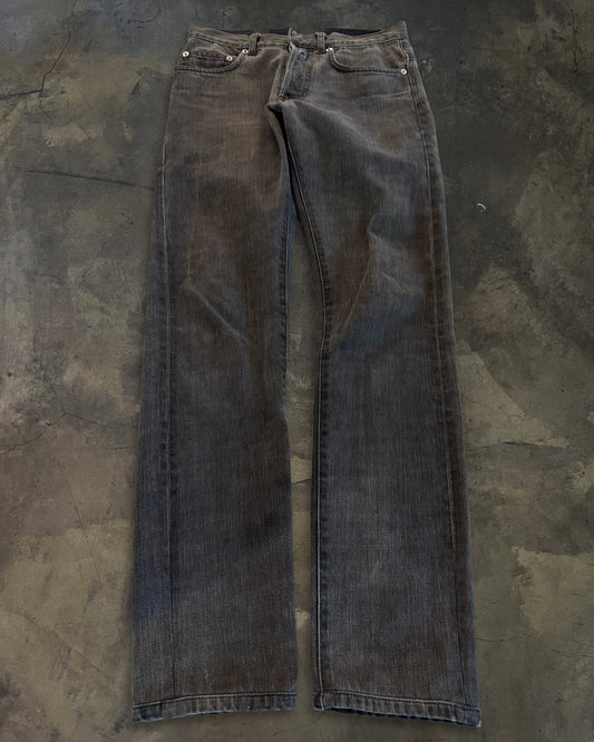 DIOR HOMME KVA GREY-BLACK DENIM