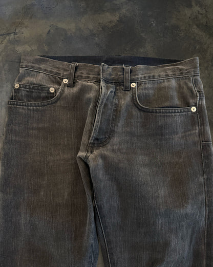 DIOR HOMME KVA GREY-BLACK DENIM