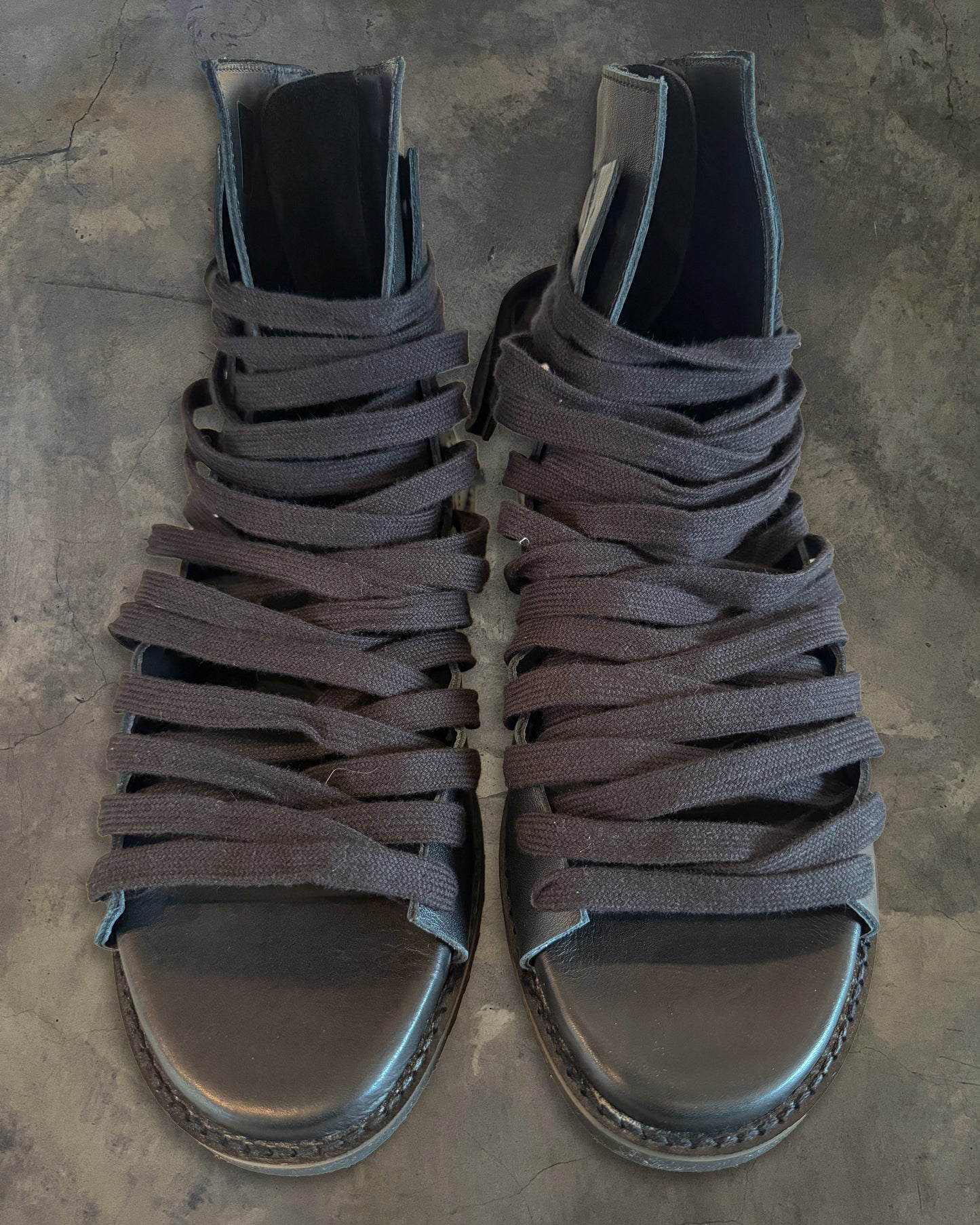 KRISVANASSCHE SS2011 SNEAKER SANDALS