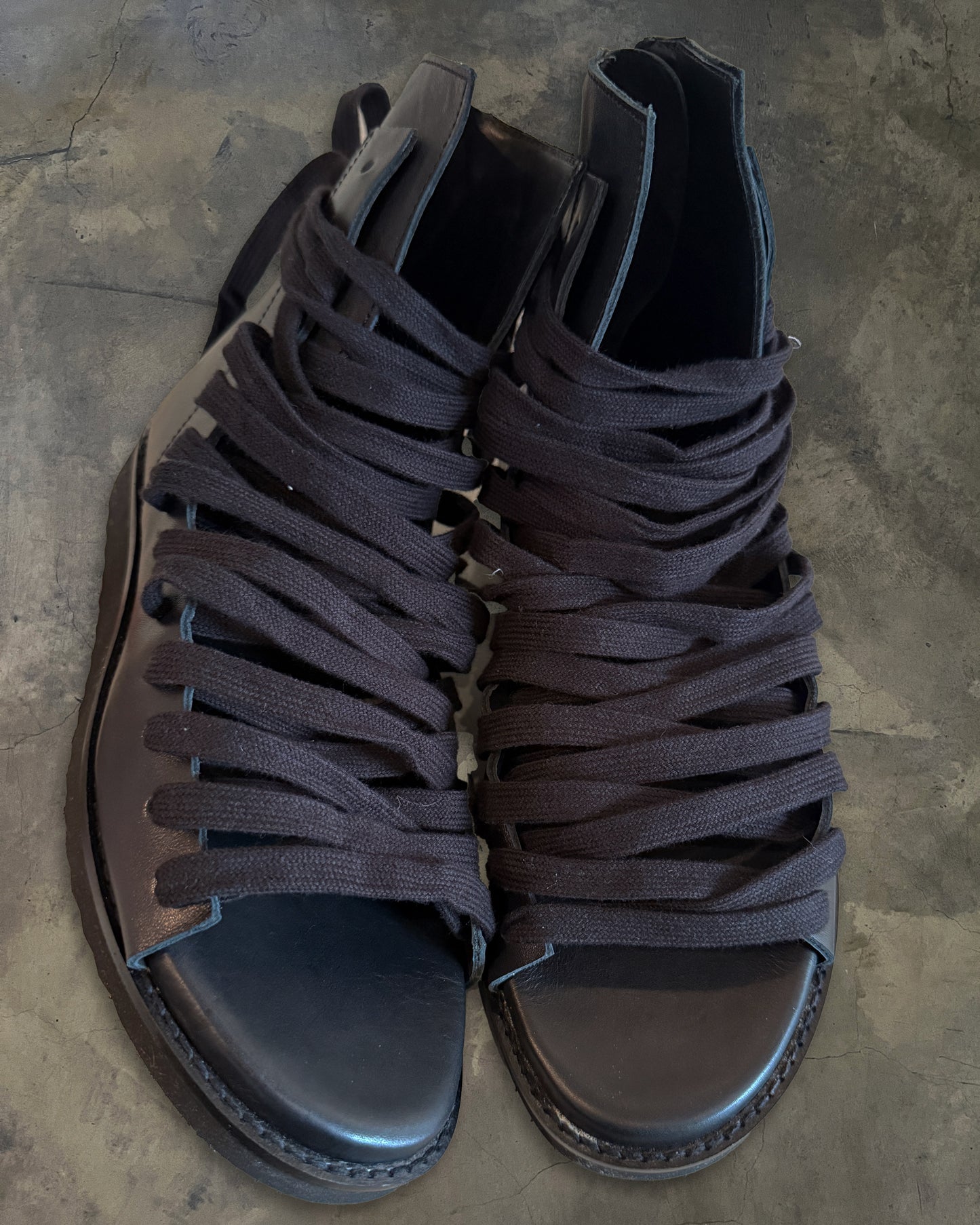 KRISVANASSCHE SS2011 SNEAKER SANDALS