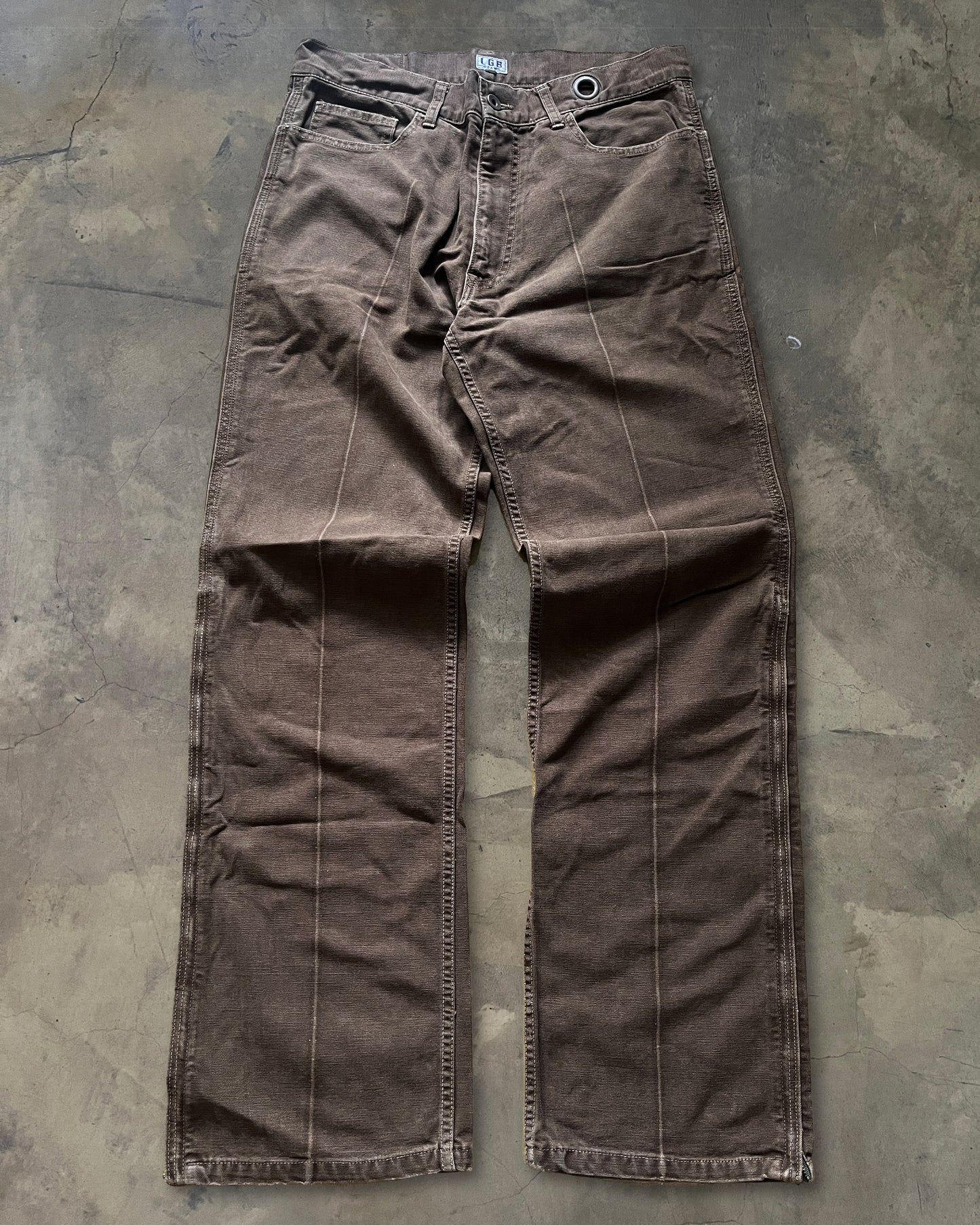 L.G.B X BEAMS FLARED TROUSERS