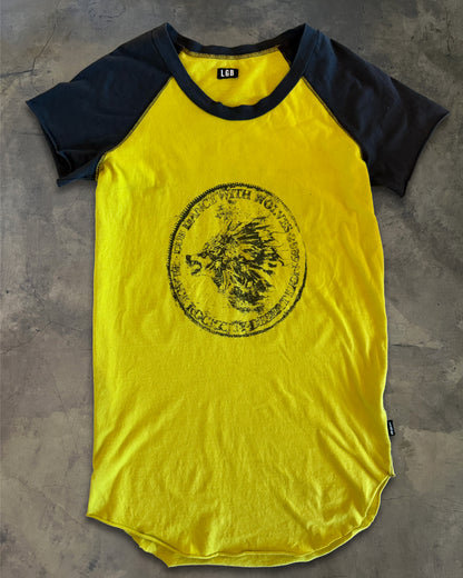 L.G.B "DUB DANCES WITH WOLVES" RAGLAN TEE