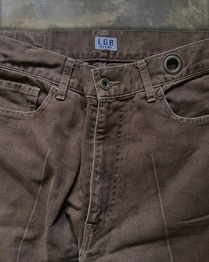 L.G.B X BEAMS FLARED TROUSERS