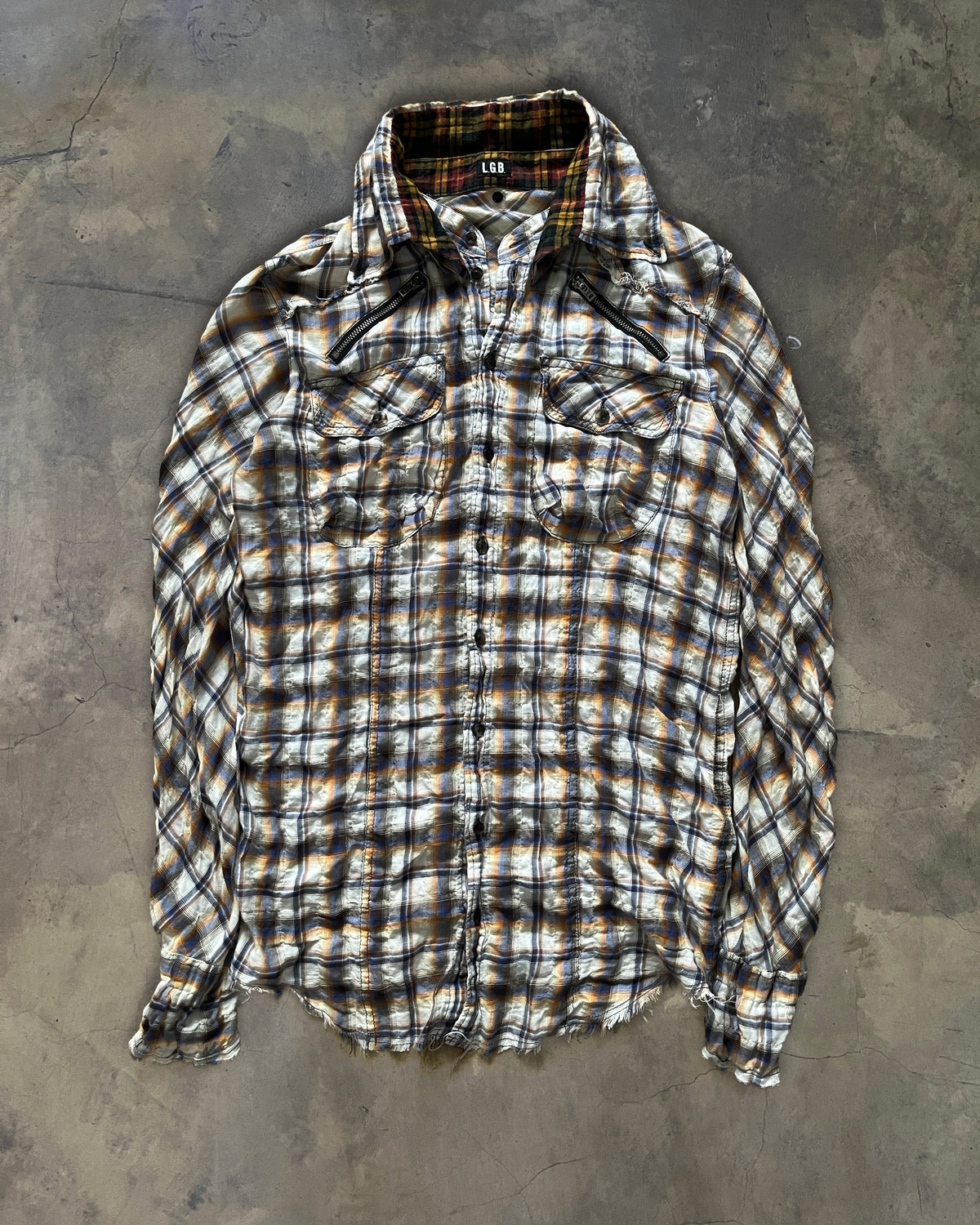 L.G.B LONG COTTON FLANNEL – glam archive