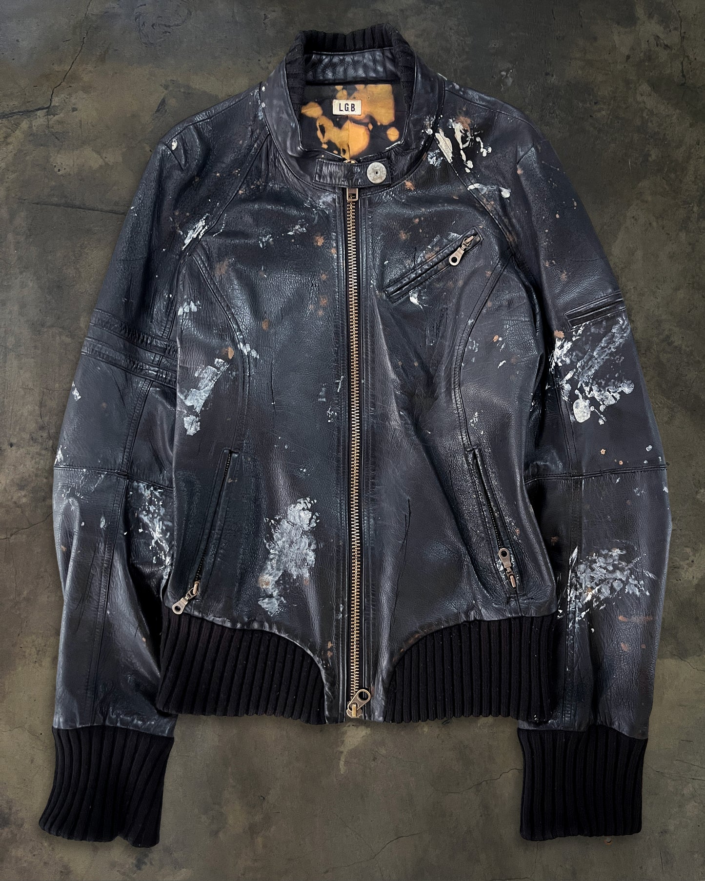 L.G.B CRASH BIKER JACKET