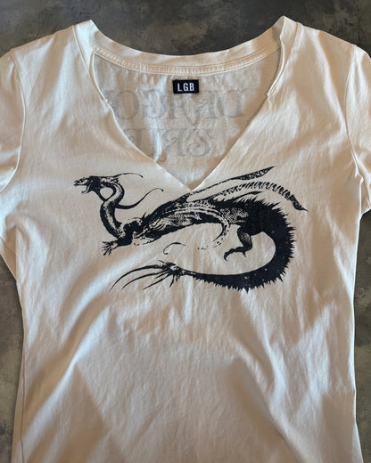 LGB DRAGON TRIP V NECK TEE