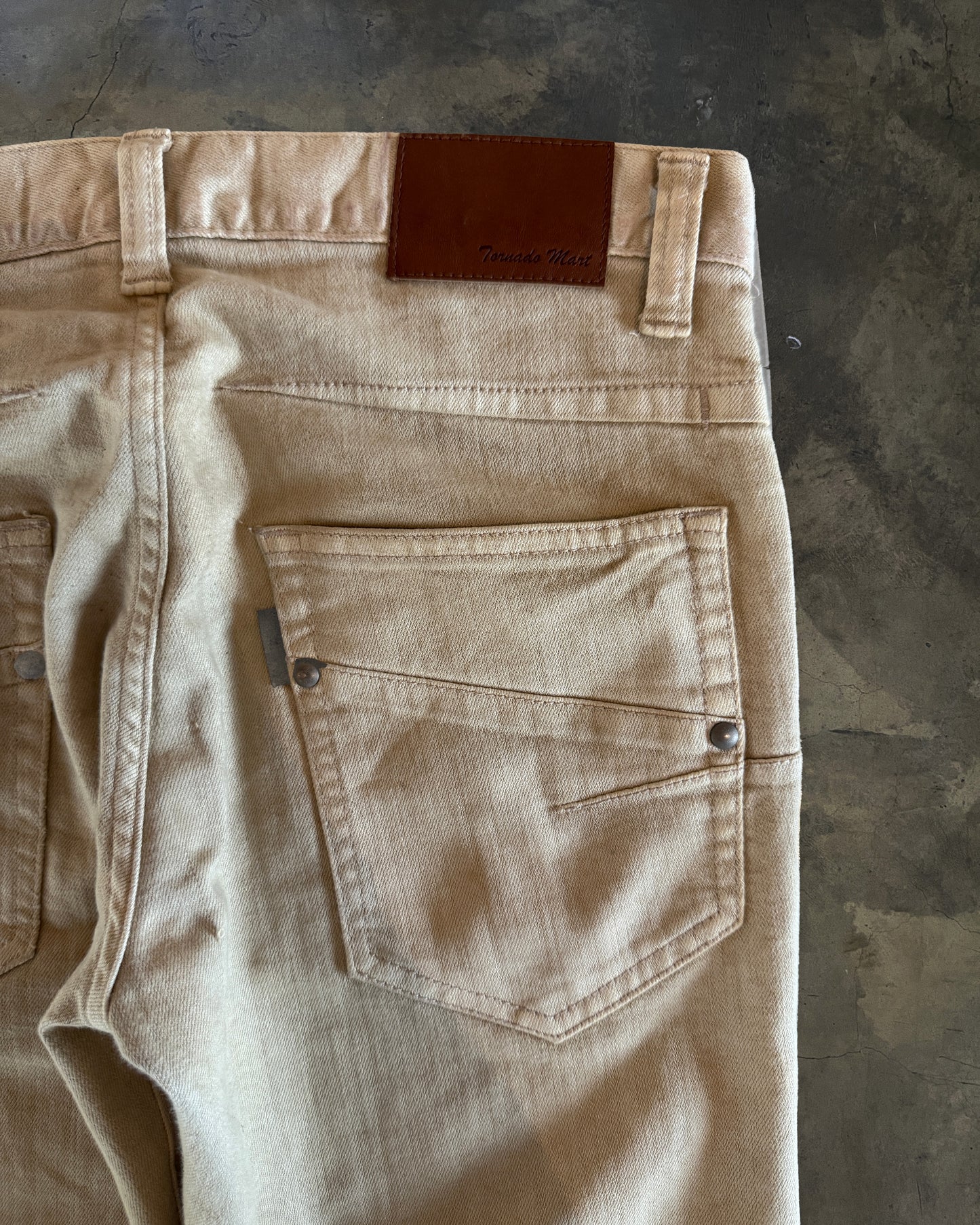 TORNADO MART WHITE DENIM