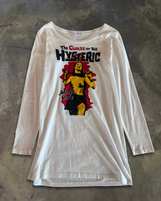 HYSTERIC GLAMOUR 'CURSE OF THE HYSTERIC' LONG SLEEVE