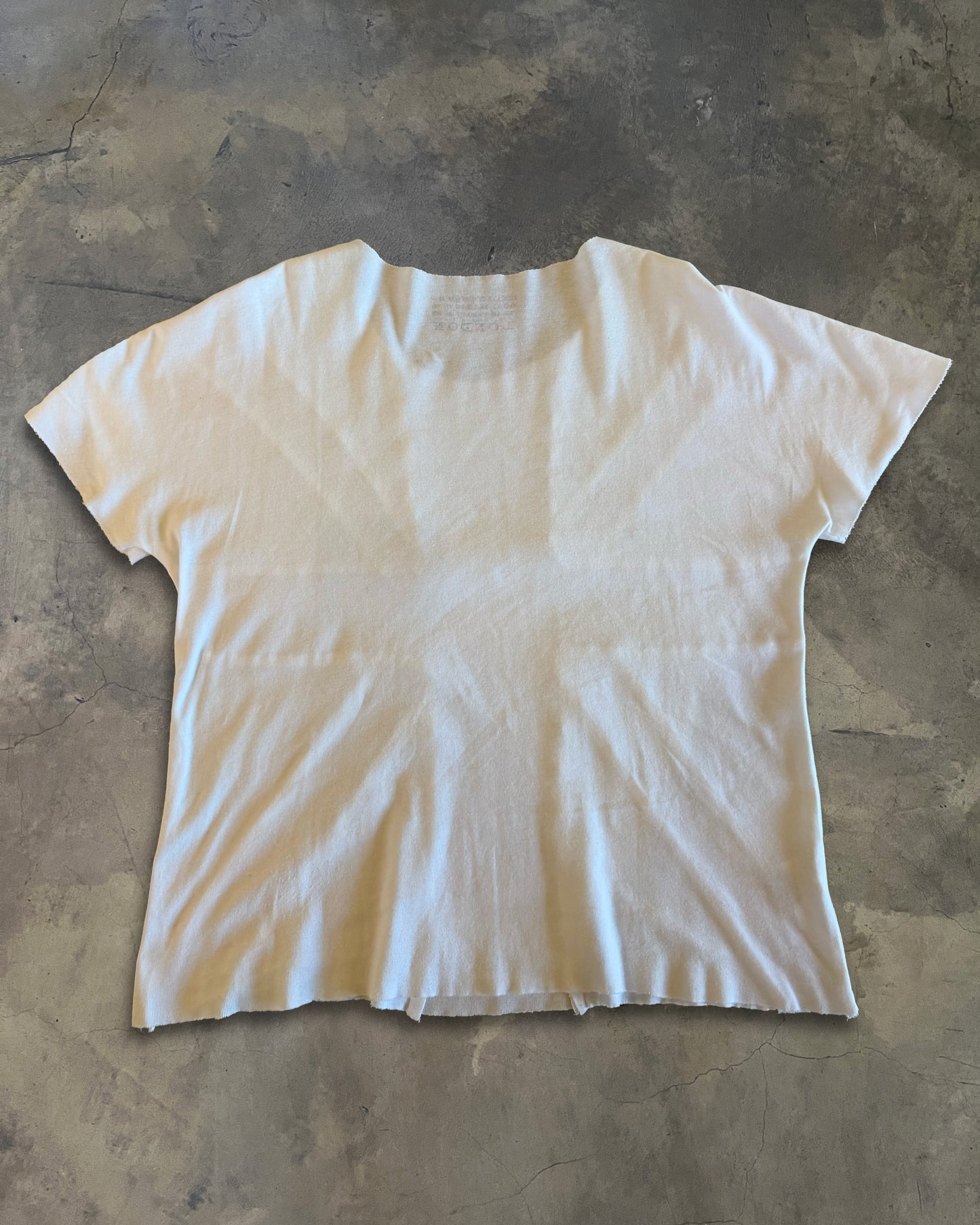 MARTIN MARGIELA ARTISANAL 2004 LONDON STORE OPENING TEE