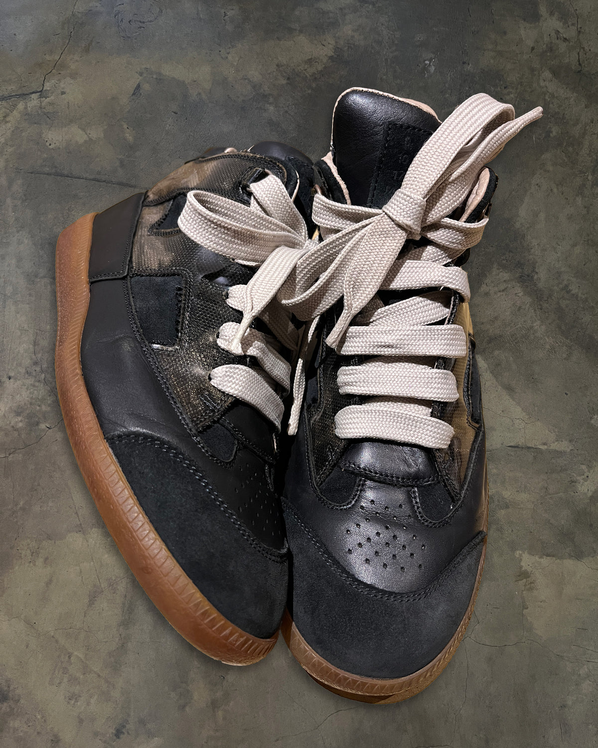 Maison Martin Margiela Line 22 Men’s Leather Boots Shoes SOLD) A pair of Spring Summer 2020 Maison Margiela  main image 2