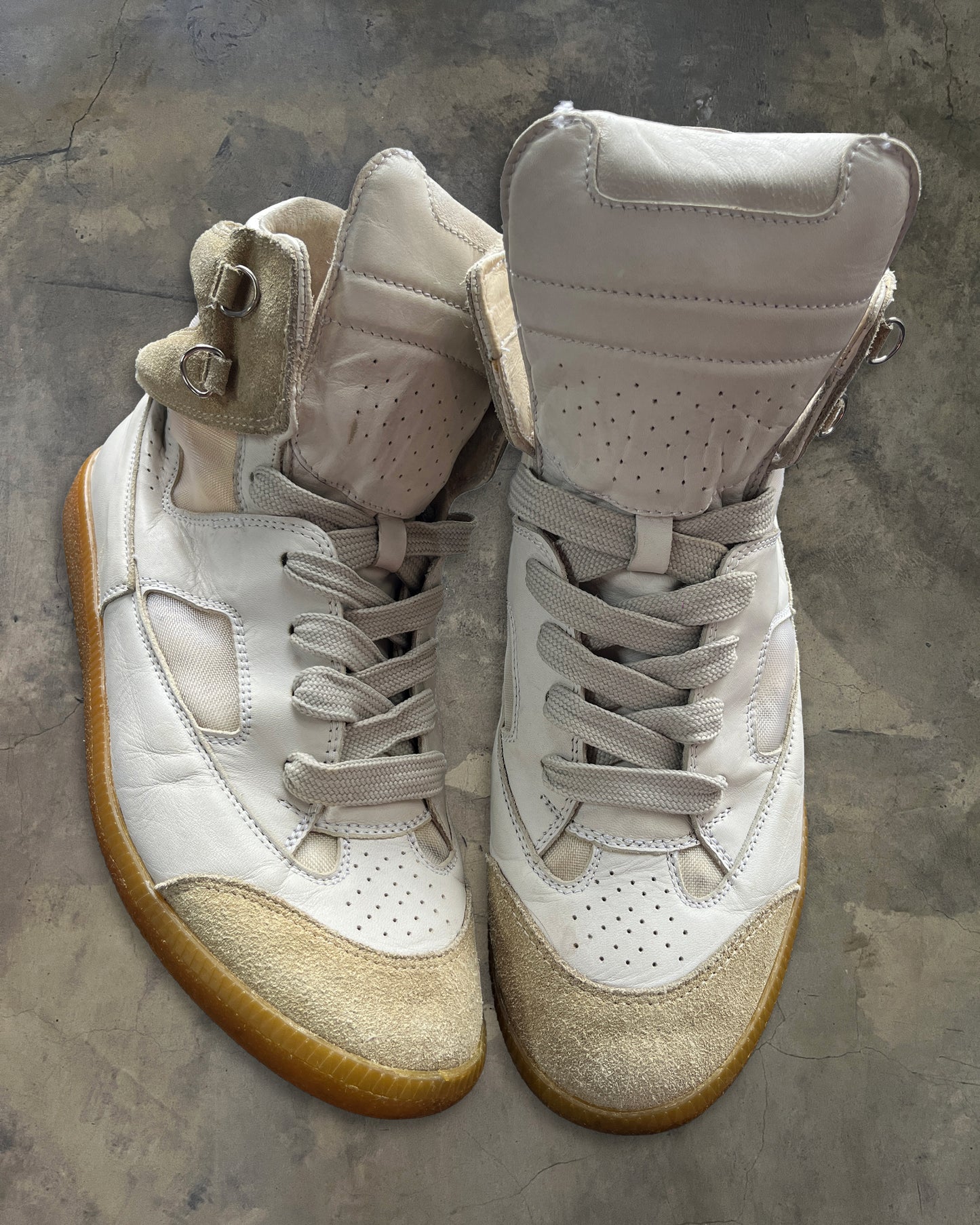 MAISON MARGIELA FW2009 PANELED HIGH TOP GAT