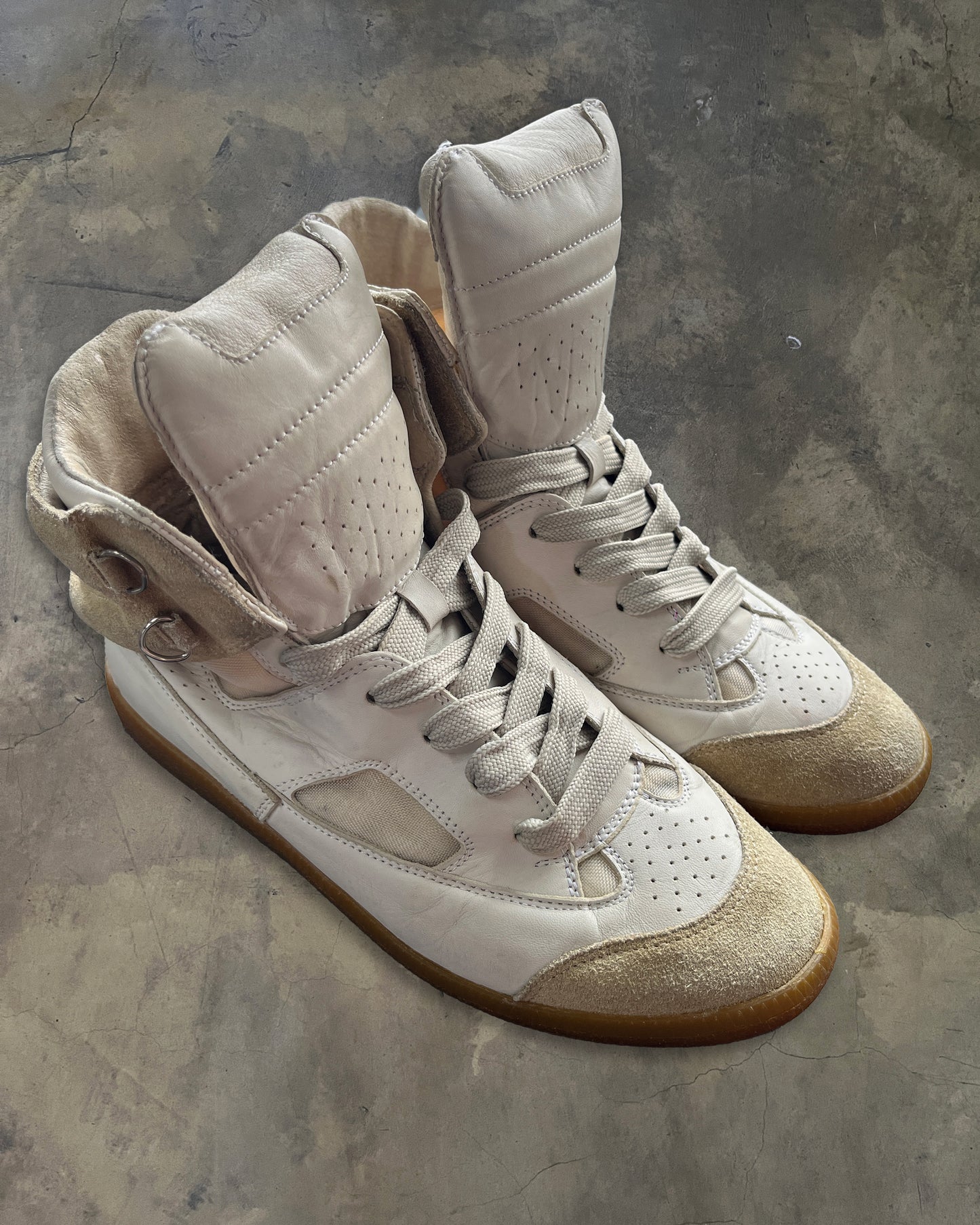 MAISON MARGIELA FW2009 PANELED HIGH TOP GAT