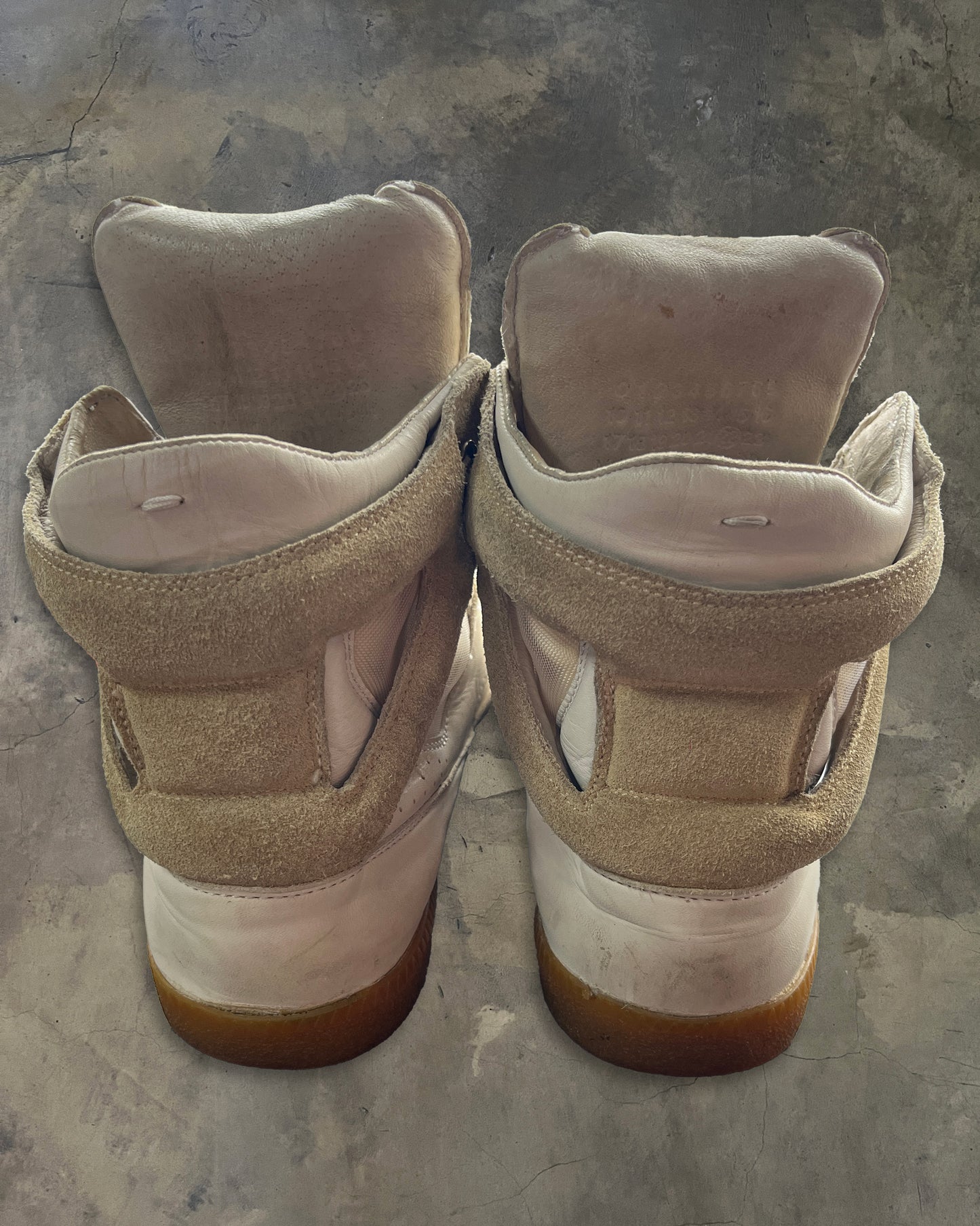 MAISON MARGIELA FW2009 PANELED HIGH TOP GAT