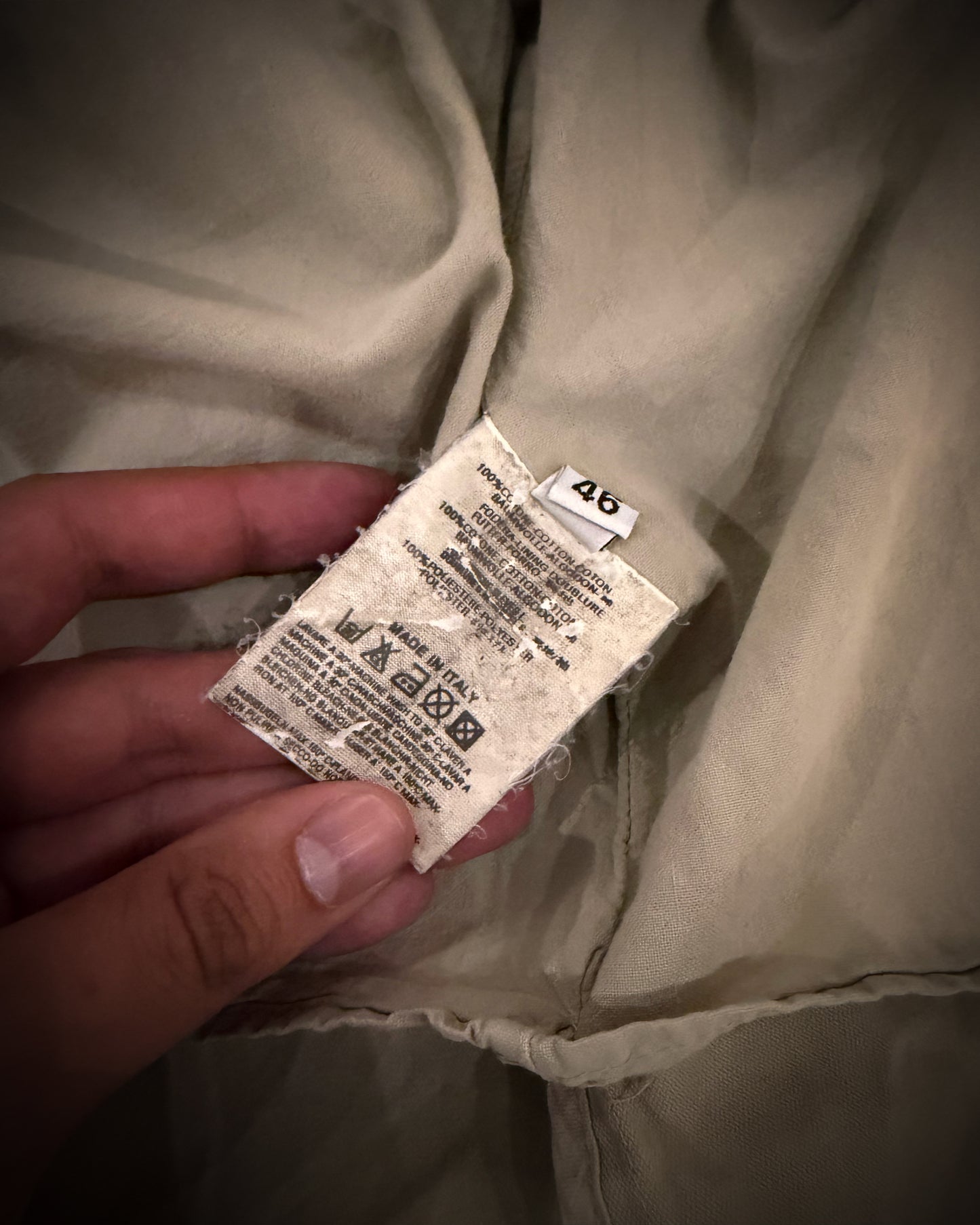 MAISON MARGIELA AW2004 HARRINGTON BLOUSON JACKET