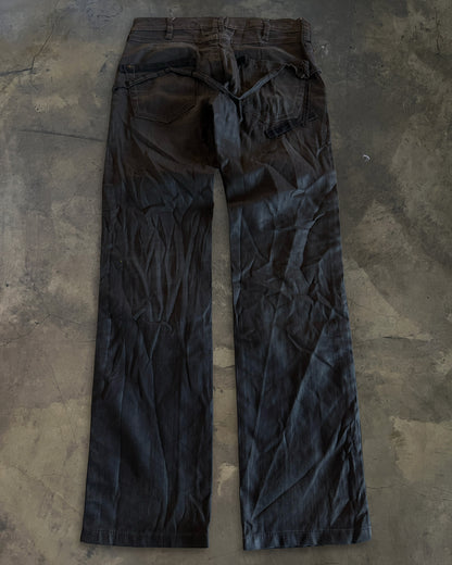 MARITHÉ FRANÇOIS GIRBAUD WAXED DENIM