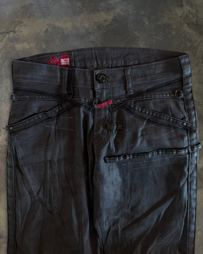 MARITHÉ FRANÇOIS GIRBAUD WAXED DENIM