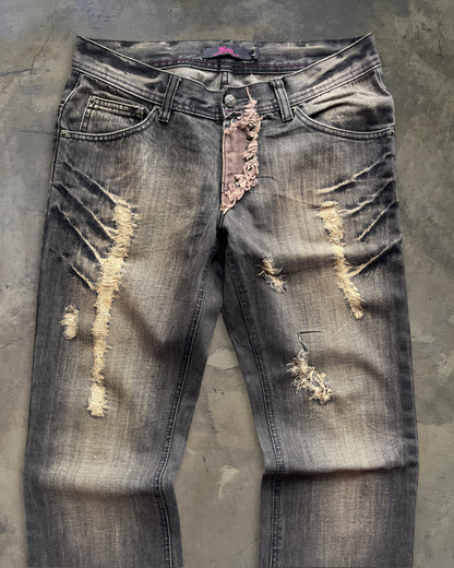 MIDAS STUDDED PATCHWORK DENIM ★★★