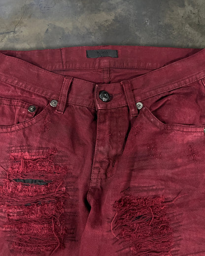 MIDAS BORO REPAIR DISTRESSED BLOOD DENIM ★★★