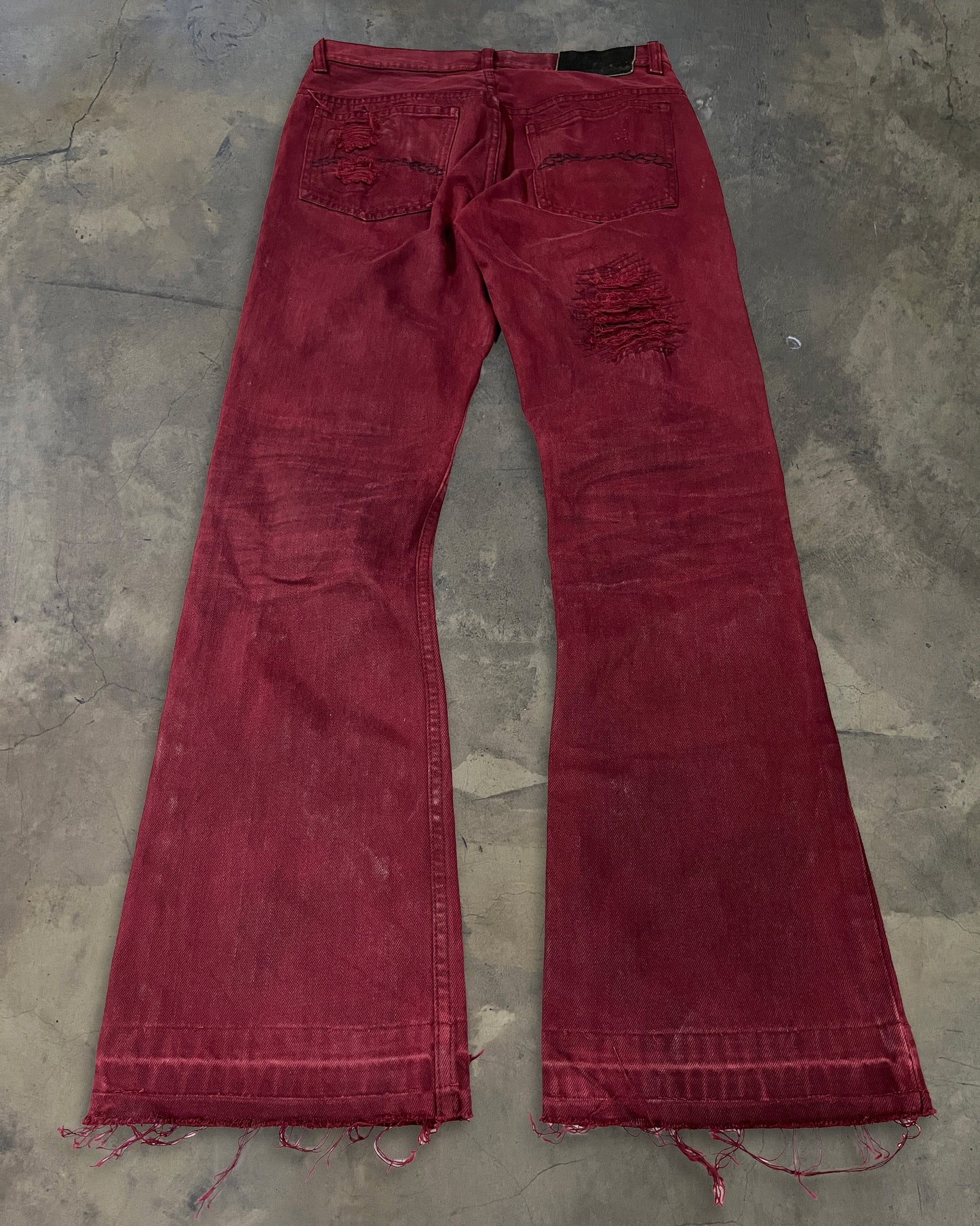 MIDAS BORO REPAIR DISTRESSED BLOOD DENIM ★★★