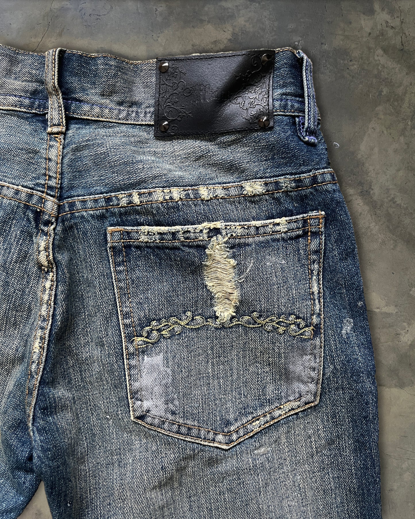 MIDAS DISTRESSED CRASH DENIM ★★★