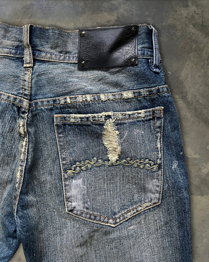 MIDAS DISTRESSED CRASH DENIM ★★★