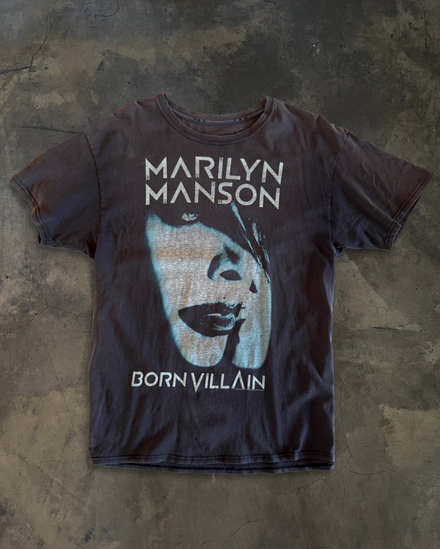 2012 MARILYN MANSON BORN VILLAIN TOUR TEE