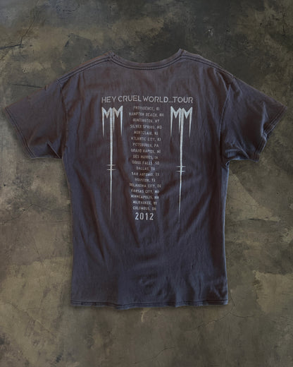 2012 MARILYN MANSON BORN VILLAIN TOUR TEE