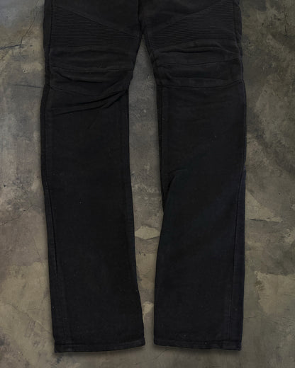 BALMAIN AW2009 MOLESKIN BIKER DENIM
