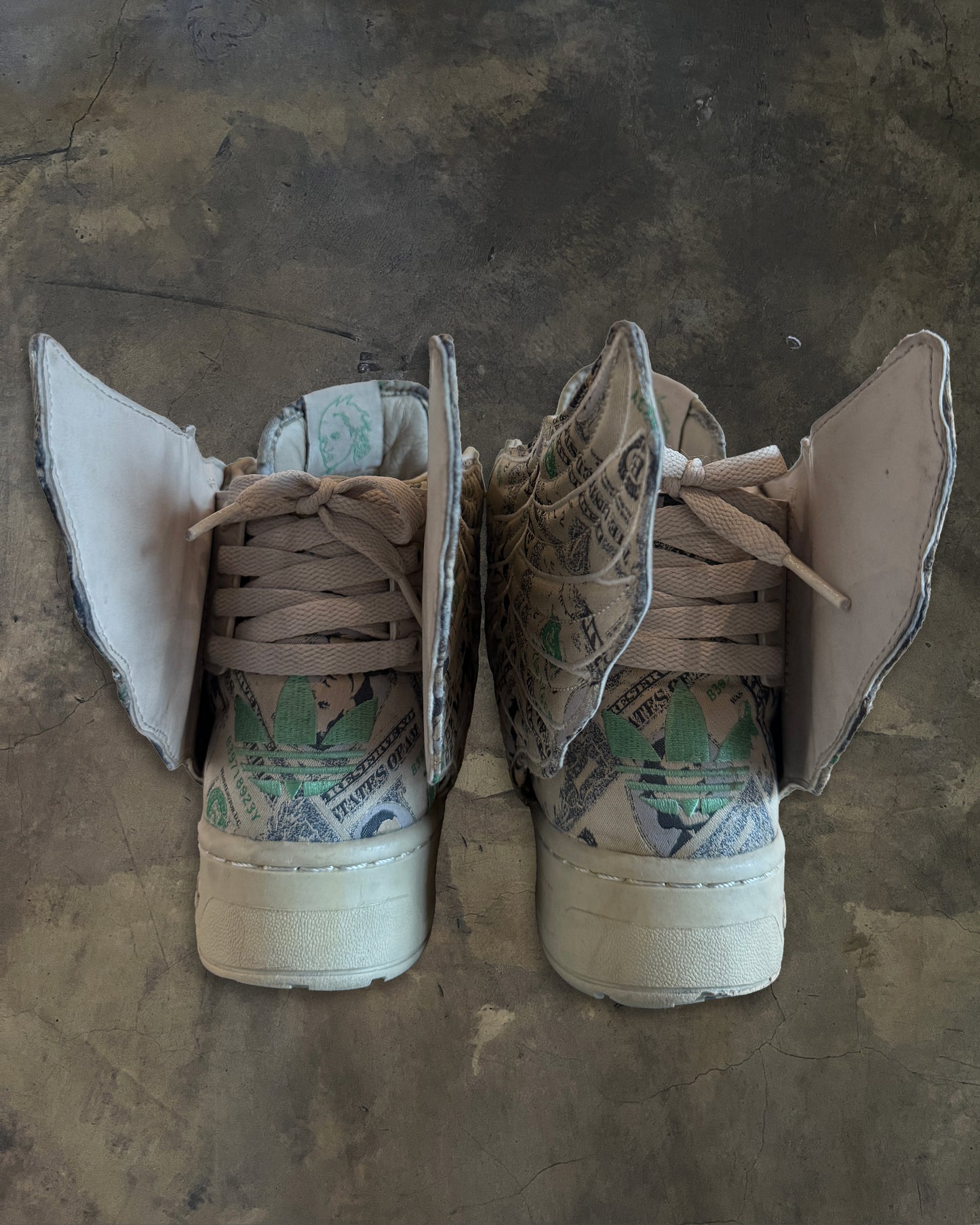JEREMY SCOTT X ADIDAS FORUM 2.0 MONEY WINGS