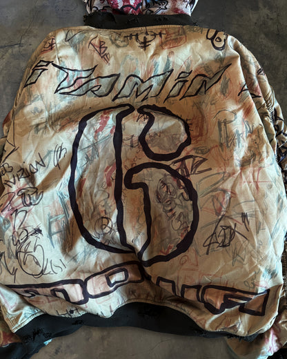 MOWALOLA GRAFFITI REVERSIBLE BOMBER L