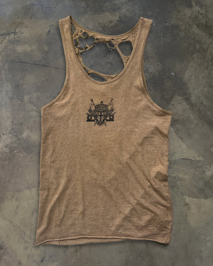 IFSIXWASNINE THRASHED MUDMAX TANK TOP