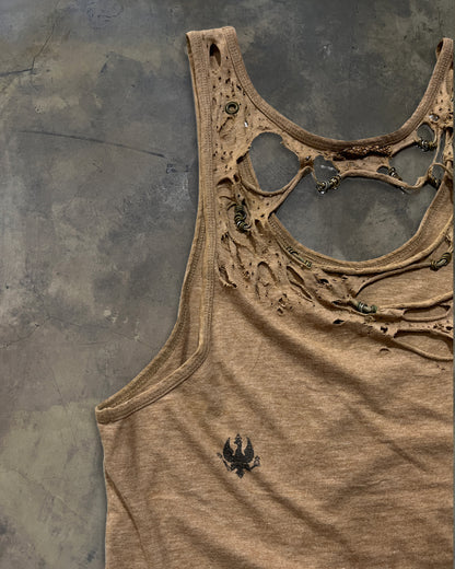 IFSIXWASNINE THRASHED MUDMAX TANK TOP